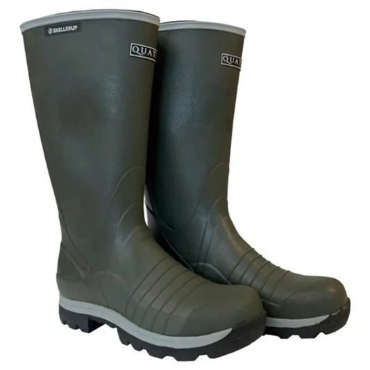 Skellerup Quatro Green Wellingtons