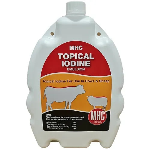 Topical Iodine Pour-On Emulsion N