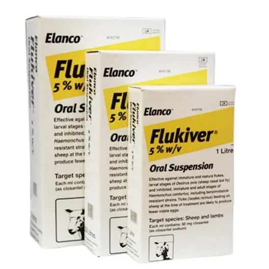 Flukiver 5% w/v Oral Suspension